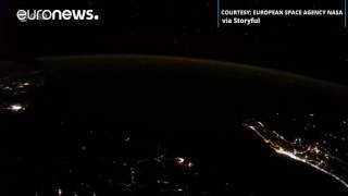 Watch the glow of Europe by night from Space [upl. by Hannie]