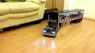 Tamiya smokey amp the Bandit Kenworth replica [upl. by Noraed603]