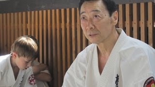 Семинар Оиши Дайго Киокушинкай Карате  seminar shihan Ohishi Daigo 8 dan Japan So kyokushin [upl. by Swanhildas]