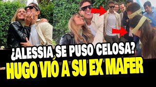 NOVIA DE HUGO GARCIA SE PUSO CELOSA TRAS VER A LA EX MAFER NEYRA CON SU NUEVO NOVIO [upl. by Reis699]