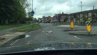 Millbrook Roundabout from Fareham 4th exit to Millbrook Park Southampton Driving Test Route Help [upl. by Oirramaj]