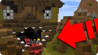 UNA CASA MONSTRUO NOS ATACA EN MINECRAFT 😱 [upl. by Umberto327]