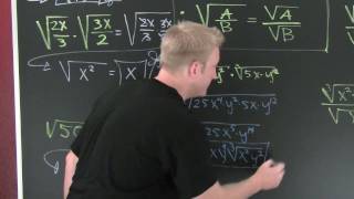 Product and Quotient Rule for Radicals [upl. by Ruhl]