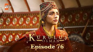 Kurulus Osman Urdu  Season 3  Episode 76 [upl. by Yks]