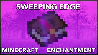 Minecraft Sweeping Edge Enchantment What Does Sweeping Edge Enchantment Do In Minecraft [upl. by Jammal]