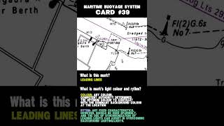 Buoys Lights Card 39 and chart symbols [upl. by Imoyn]