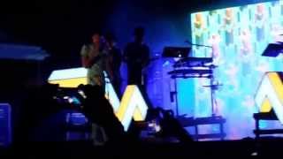 STROMAE en concert au Cameroun exclusivité version Remix papa ou tai [upl. by Akerdnuhs208]