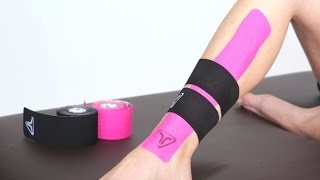 TRUETAPE® Shin Splints Tapen Anleitung [upl. by Fevre648]