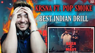 KRNA Ft RAFTAAR  SazaEMaut  Official Music Video  REACTION  PROFESSIONAL MAGNET [upl. by Ydnor]