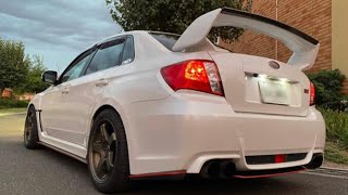 Subaru WRX rear bumper removal [upl. by Berkie]