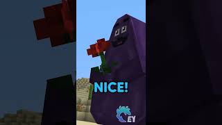 Grimace Shake Helps EYstreem Survive in Minecraft [upl. by Rabin]