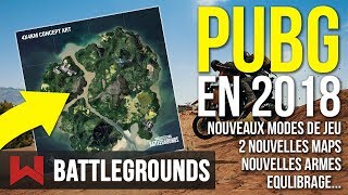 Le Futur de PUBG  Nouvelle Map Equilibrage Nouvelles Armes  Battlegrounds FR [upl. by Jeane]