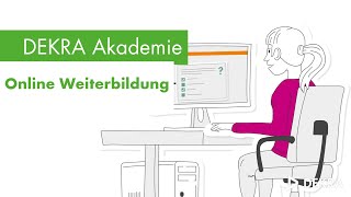 Online Weiterbildung leicht gemacht mit DEKRA Akademie [upl. by Huggins]