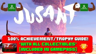 Jusant  100 AchievementTrophy Guide All Collectibles Included In Gamepass [upl. by Enimajneb]