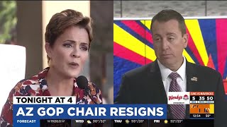 Arizona GOP chairman Jeff DeWit resigns amid bribe allegations involving Kari Lake [upl. by Rolyak]