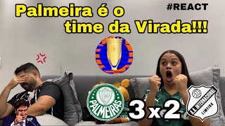 REACT REAÇÕES PALMEIRAS x INTER DE LIMEIRA [upl. by Aidam]