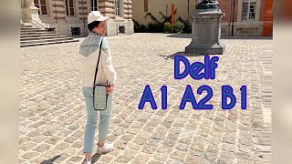 Delf A1 A2 B1 🇫🇷🥐 [upl. by Aufmann]