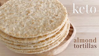 Keto Almond Tortillas  Vegan [upl. by Pace879]