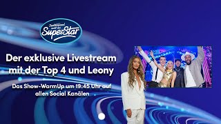 Live 🔴 Das ShowWarmUp mit der Top 4  DSDS 2023 [upl. by Baillie59]