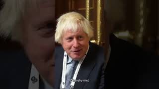 I met with BorisJohnson on the sidelines of the Yalta European Strategy annual meeting [upl. by Yerocal]