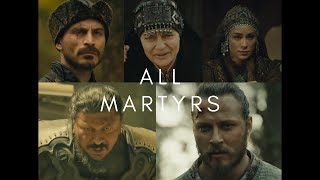 ⚔Kurulus Osman⚔  😫All Martyrs and Hero Deaths😫  🏹Season 1 to Season 3🏹  QStory😎  Osman Edit😍 [upl. by Einal669]