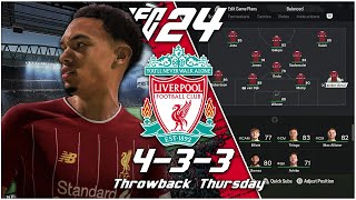 Klopps Gegenpressing Symphony Mastering Liverpools Prime 2019 Tactics  EA FC 24 [upl. by Etnuahs548]