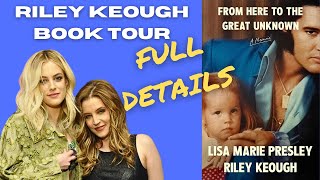 Riley Keough Lisa Marie Presley Book Tour FULL DETAILS [upl. by Fulcher192]