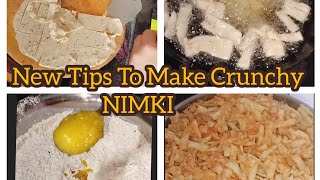 KHASTA Namkeen Nimki Recipe  Indian Snack  Easy Snack [upl. by Ammamaria840]