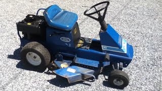 Antique Tractor video Ford R8 rear engine 8hp briggs and stratton lawn tractor [upl. by Lamp414]