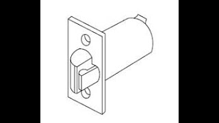 Yale 694 Beveled Deadlocking Latchbolt [upl. by Piane]