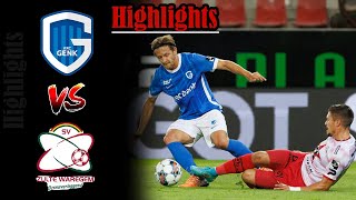 SV Zulte Waregem vs KRC Genk Match Highlights  Belgium Pro League 2022  Fast Sports [upl. by Clayson]