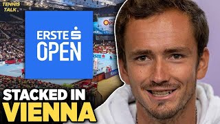 Medvedev Sinner Rematch in Vienna 2023  Tennis Talk News [upl. by Gillian]