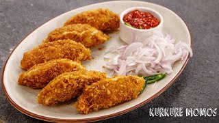 Kurkure Momos Recipe  Crunchy amp Juicy Soya Veg Momo  CookingShooking [upl. by Ahsenal]