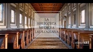 Caminando por la Biblioteca Medicea Laurenziana Florencia Italia [upl. by Vanhook]