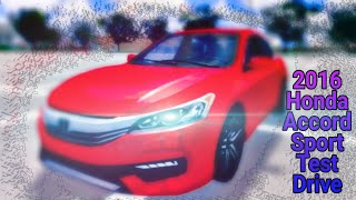 Pembroke Pines FL Roblox  2016 Honda Accord Sport Test Drive [upl. by Einnahpets]