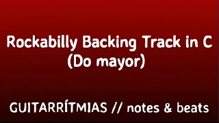 Rockabilly Backing Track in C Do mayor Base de acompañamiento Rockabilly Do [upl. by Mariele]