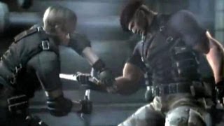 Lets Play Resident Evil 4  Part 38  Messerkampf mit Krauser [upl. by Carlton]