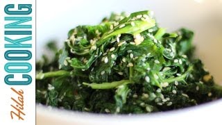 How to Cook Kale  Garlic Kale Recipe  Hilah Cooking [upl. by Ahseeyt]