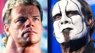 Lex Luger Shares Backstage Pic With Sting At AEW Revolution [upl. by Duwad]