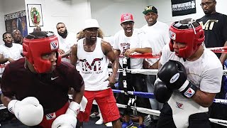 The FULL Gervonta Davis vs Devin Haney SPARRING WAR • 6 Rounds 18 Minutes DOG HOUSE RULES [upl. by Ledoux]