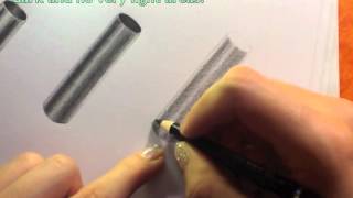 How to Draw Glossy and Matte Surfaces 🖍️ Simple Color Pencil Tutorial [upl. by Anairad]