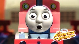 The Adventure Begins  Thomas Gets Repainted  Thomas amp Friends Movie Remake Clip [upl. by Ertsevlis829]