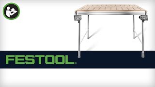 Festool MFT3 Portable Workbench  Setup and Applications [upl. by Jem]