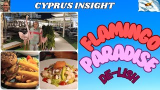 Flamingo Paradise Protaras Cyprus  Dinner with music amp a View [upl. by Alocin914]