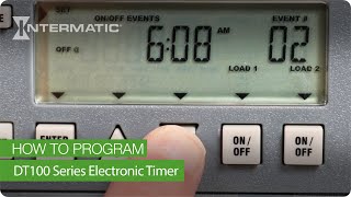 How to Program the DT100 Series Electronic Timer [upl. by Baggs396]