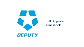 Bulk Approve Timesheets Deputycom [upl. by Atter]