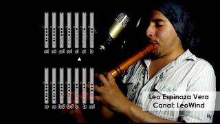 EL SONIDO DEL SILENCIO  Tutorial de quenacho en Re  LeoWind [upl. by Letch]