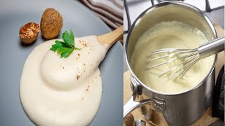 Recette de la sauce bechamel Italienne originale [upl. by Roehm743]