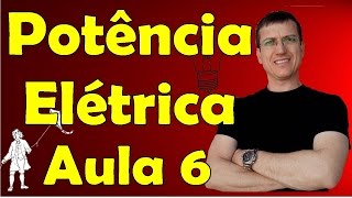 Potência no Resistor  Eletrodinâmica  Aula 6  Prof Marcelo Boaro [upl. by Garris]