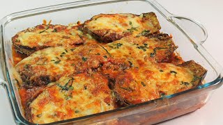 How To Make Baked Eggplant Parmesan  ItalianAmerican Style [upl. by Rebm825]